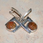 СРЕБЪРНИ ОБЕЦИ С АХАТ